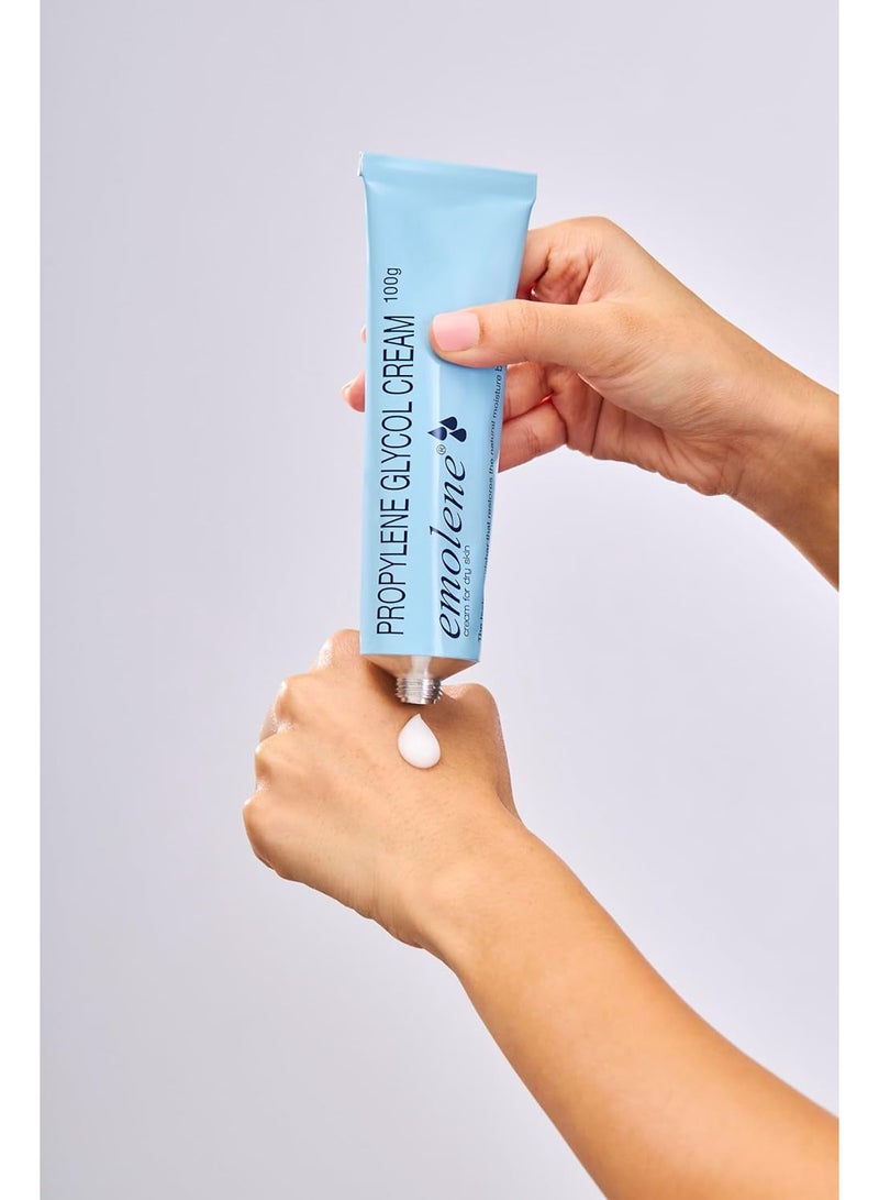 emolene Propylene Glycol moisturizer Cream for dry skin 100 gm - Image 2
